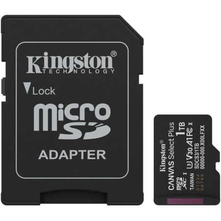 Карта памяти Kingston SDCS3/1TB Карта памяти Kingston SDCS3/1TB