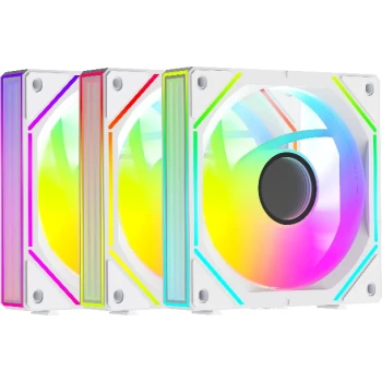 Комплект вентиляторов для корпуса Ocypus Gamma F12 UNI ARGB White (3-pack), (Gamma-F12-WH3AM00U-GL) Комплект вентиляторов для корпуса Ocypus Gamma F12 UNI ARGB White (3-pack), (Gamma-F12-WH3AM00U-GL)