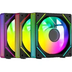Комплект вентиляторов для корпуса Ocypus Gamma F12 UNI ARGB Black (3-pack), (Gamma-F12-BK3AM00U-GL)