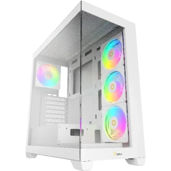 Корпус Ocypus Gamma C72 ARGB White, (Gamma-C72-WHD400XX-GL)