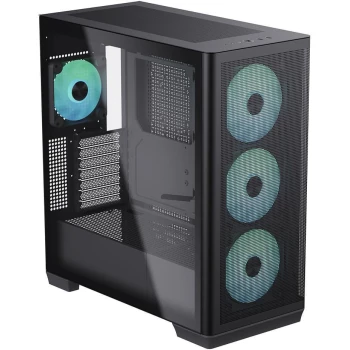 Корпус AeroCool APNX C1-R Black (C1-R-BK-V1)