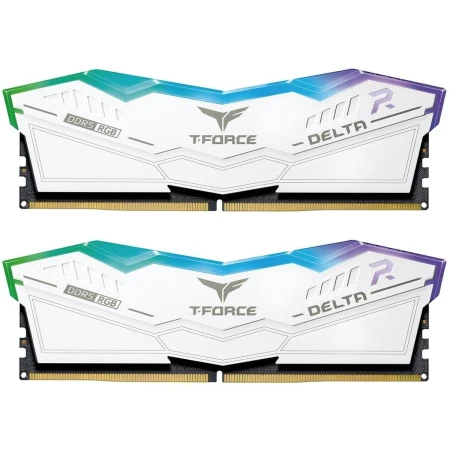 ОЗУ Team Group T-Force Delta RGB 64GB (2х32GB) 6000MHz DIMM DDR5, (FF4D564G6000HC38ADC01)