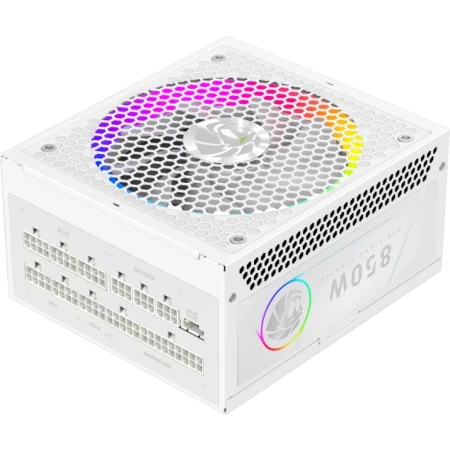 Блок питания GameMax RGB 850G White, (2141-0850B0021)