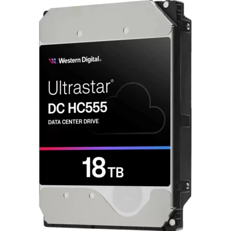 Жесткий диск Western Digital Ultrastar DC HC555 18TB, (WUH722018CLE6L4)