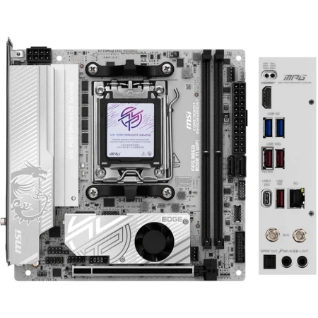 Материнская плата MSI MPG B850I EDGE TI WIFI DDR5 Материнская плата MSI MPG B850I EDGE TI WIFI DDR5
