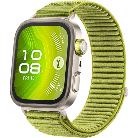 Смарт-часы Huawei Watch Fit 4 Pro, Silver-Green Смарт-часы Huawei Watch Fit 4 Pro, Silver-Green