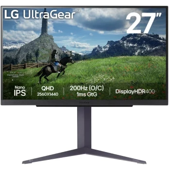 Монитор LG UltraGear 27", (27GS85Q-B)