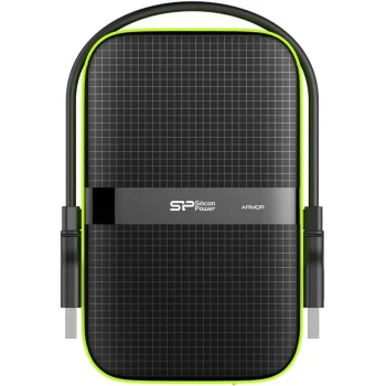 Внешний HDD Silicon Power Armor A60 2TB Black-Green, (SP020TBPHDA60S3K) Внешний HDD Silicon Power Armor A60 2TB Black-Green, (SP020TBPHDA60S3K)
