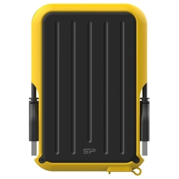Внешний HDD Silicon Power Armor A66 2TB Black-Yellow, (SP020TBPHD66SS3Y)