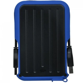 Внешний HDD Silicon Power Armor A66 1TB Black-Blue, (SP010TBPHD66SS3B)