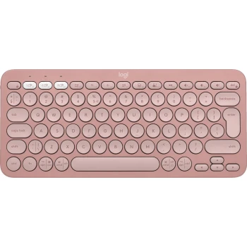 Клавиатура Logitech Pebble Keys 2 K380s Tonal Rose, (920-011853)