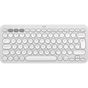 Клавиатура Logitech Pebble Keys 2 K380s Tonal White, (920-011852)