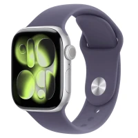 Смарт-часы Apple Watch Series 11, GPS, 42mm Silver Aluminium Case with Purple Fog Sport Band - S/M, (MEU64RK/A) Смарт-часы Apple Watch Series 11, GPS, 42mm Silver Aluminium Case with Purple Fog Sport Band - S/M, (MEU64RK/A)