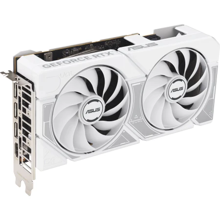 Видеокарта Asus GeForce RTX 5060 Dual OC White 8GB, (DUAL-RTX5060-O8G-WHITE)