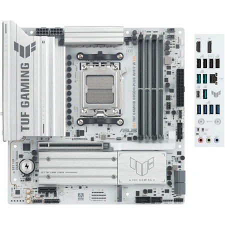 Материнская плата Asus TUF GAMING B850M-PLUS WIFI7 W (TUF GAMING B850M-PLUS WIFI7 W)