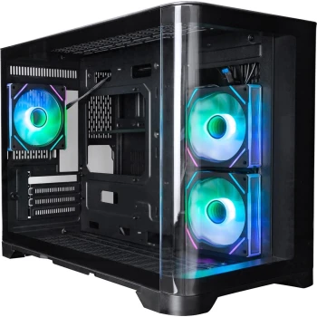 Корпус 1STPLAYER UV6 Black без Б/П (UV6-BK-2FC7R-1FC7)