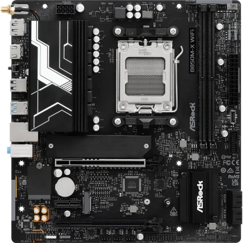Материнская плата ASRock B850M-X WIFI R2.0 DDR5 Материнская плата ASRock B850M-X WIFI R2.0 DDR5