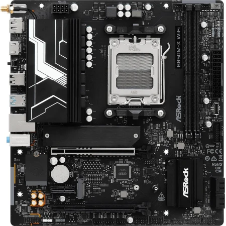 Материнская плата ASRock B850M-X WIFI R2.0 DDR5 Материнская плата ASRock B850M-X WIFI R2.0 DDR5