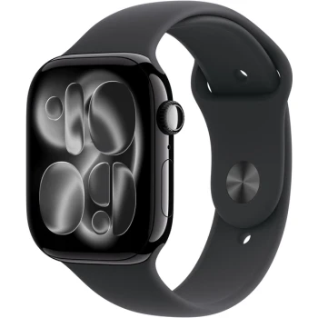 Смарт- часы Apple Watch Series 11 GPS 46mm Jet Black Aluminium Case with Black Sport Band - S/M (MEUW4RK/A) Смарт- часы Apple Watch Series 11 GPS 46mm Jet Black Aluminium Case with Black Sport Band - S/M (MEUW4RK/A)