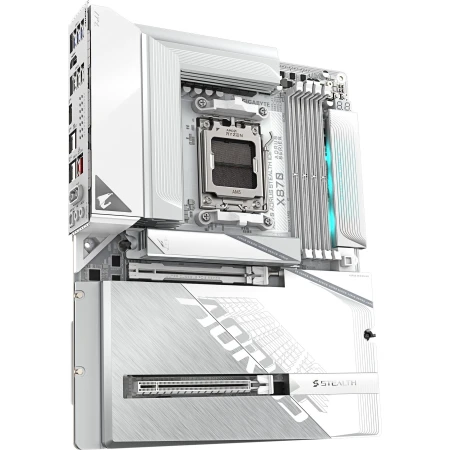 Материнская плата GIGABYTE X870 A STEALTH ICE DDR5 Материнская плата GIGABYTE X870 A STEALTH ICE DDR5
