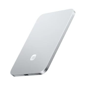Power Bank Xiaomi UltraThin Magnetic 5000mAh Glacier Silver, (MDY-20-EB)