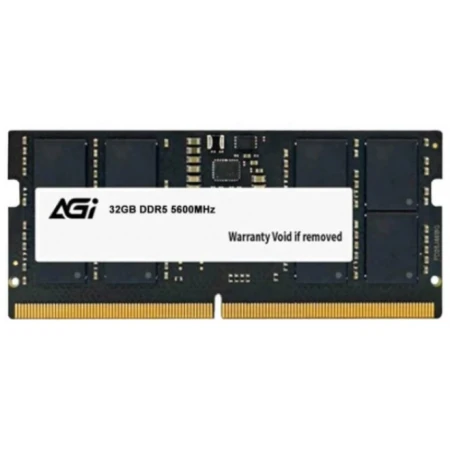 ОЗУ AGI 32GB 5600MHz SODIMM DDR5, (AGI560032SD238-ST)