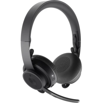 Гарнитура Logitech Zone Wireless Plus Graphite, (981-000859)