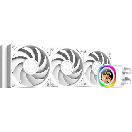 ВО ID-Cooling FX360 LCD PE White