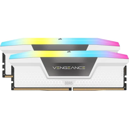 ОЗУ Corsair Vengeance RGB 32GB (2х16GB) 6000MHz DIMM DDR5, (CMH32GX5M2E6000Z36W)