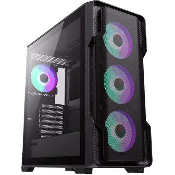 Корпус GameMax Siege Black, (9101-0800R0031)