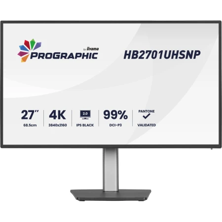 Монитор iiyama ProGraphic HB2701 27", (HB2701UHSNP-B1) Монитор iiyama ProGraphic HB2701 27", (HB2701UHSNP-B1)