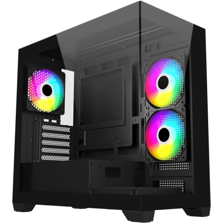 Корпус FSP S340 Black (S340-BA)