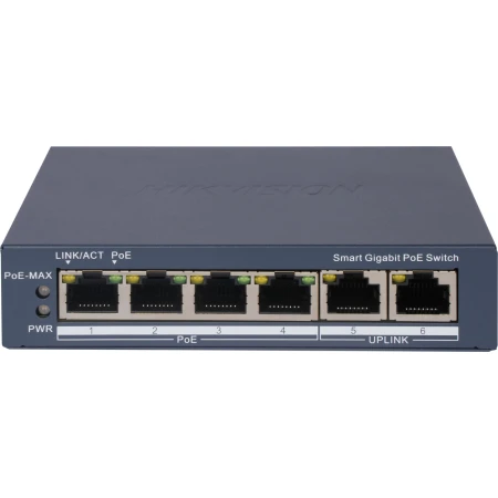 Коммутатор Hikvision DS-3E1506P-EI