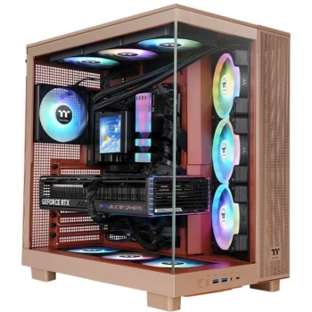 Корпус Thermaltake View 380 XL TG ARGB Gravel Sand, (CA-11E-00MGWN-00)