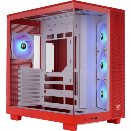 Корпус Thermaltake View 380 XL TG ARGB Flaming Orange, (CA-11E-00MRWN-00)