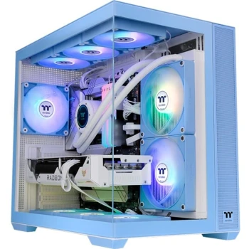 Корпус Thermaltake View 380 TG ARGB Hydrangea Blue, (CA-1Z2-00MFWN-00)