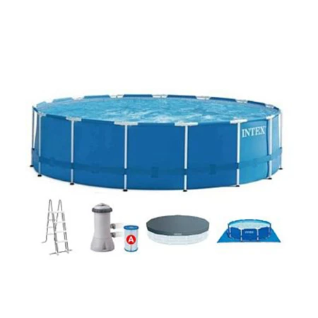 Каркасный бассейн Intex Metal Frame 457 х 122 см, (28242ND) Каркасный бассейн Intex Metal Frame 457 х 122 см, (28242ND)