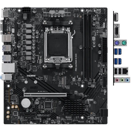 Материнская плата MSI PRO A620AM-B EVO DDR5 Материнская плата MSI PRO A620AM-B EVO DDR5