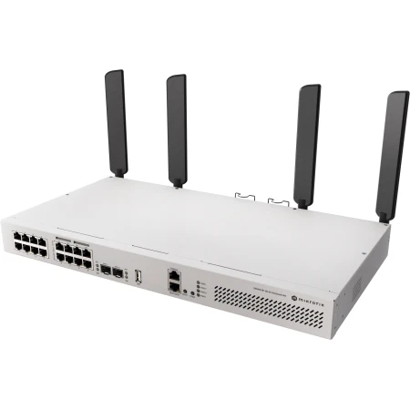 Коммутатор MikroTik CRS418-8P-8G-2S+5axQ2axQ-RM Коммутатор MikroTik CRS418-8P-8G-2S+5axQ2axQ-RM