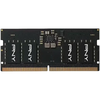 ОЗУ PNY 16GB 4800MHz SODIMM DDR5, (MN16GSD54800-BLK)