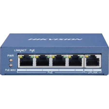 Коммутатор Hikvision DS-3E0505P-E/M(B) Коммутатор Hikvision DS-3E0505P-E/M(B)