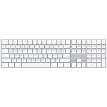 Клавиатура Apple Magic with Numeric Keypad Silver, (MXCJ3RS/A)