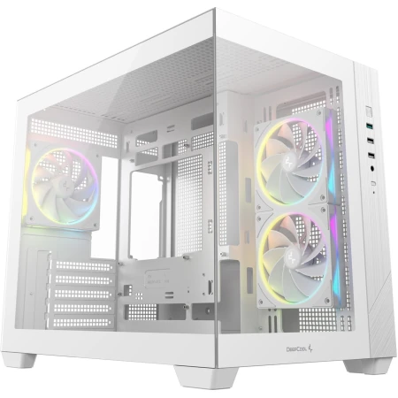 Корпус DeepCool CG330 3F White, (R-CG330-WHNGM3-G) Корпус DeepCool CG330 3F White, (R-CG330-WHNGM3-G)