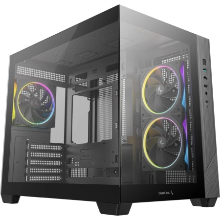 Корпус DeepCool CG330 3F Black, (R-CG330-BKNGM3-G) Корпус DeepCool CG330 3F Black, (R-CG330-BKNGM3-G)