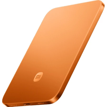 Powerbank Xiaomi UltraThin Magnetic 5000 15W GL Radiant Orange Powerbank Xiaomi UltraThin Magnetic 5000 15W GL Radiant Orange