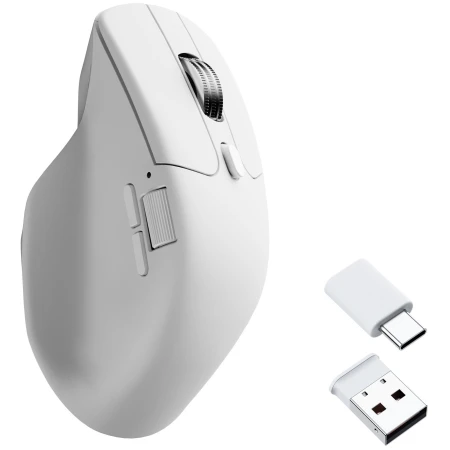 Мышь Keychron M6 8K Wireless White (M6S-A24) Мышь Keychron M6 8K Wireless White (M6S-A24)