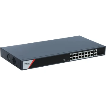 Коммутатор Hikvision DS-3E1520HP-SI-16P2T2F