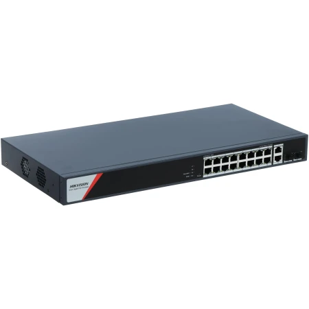 Коммутатор Hikvision DS-3E1520HP-SI-16P2T2F