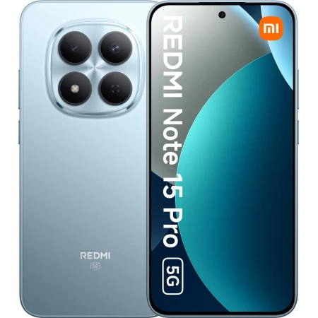 Смартфон Redmi Note 15 Pro+ 5G 12/512GB, Glacier Blue Смартфон Redmi Note 15 Pro+ 5G 12/512GB, Glacier Blue