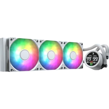 Кулер Aerocool Abyss L360R Digi WH